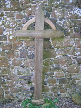 Modern copy of an old termon cross