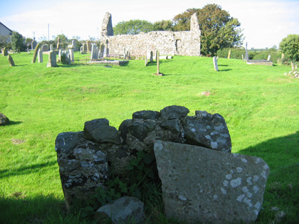 St Olcan is said to be buried here