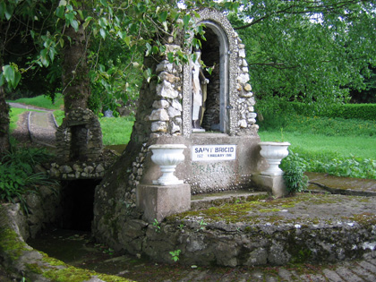 Holy Well with statue