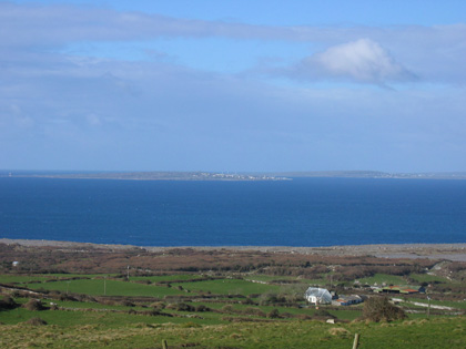View to Aran Islands