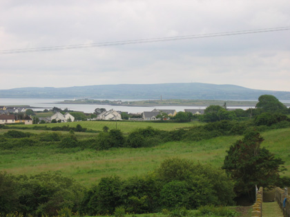 View over to Scattery Island