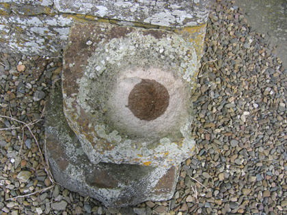 Cathedral Bullaun Stone