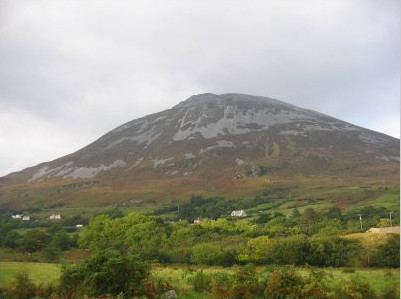 Mount Errigal from the Monastery