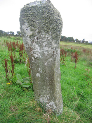 Standing Stone with incised cross