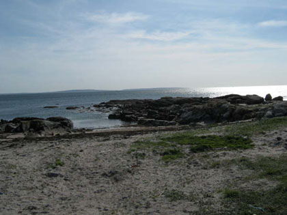 View to Aran islands