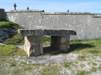 modern outdoor altar
