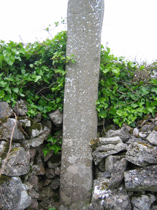 Cross inscribed Pillar Stone