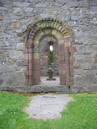 The 12C Church doorway