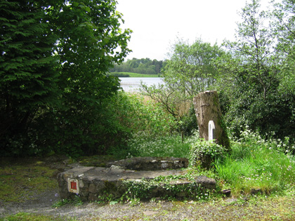 Holy Well and lake