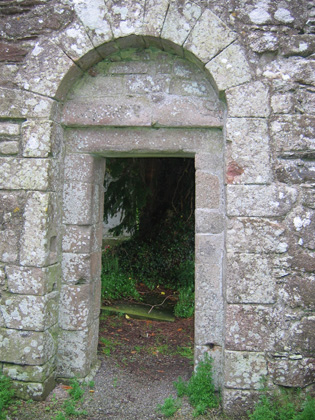 Doorway exterior view